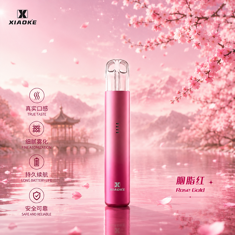XIAOKE五代主機｜380mAh｜8W輸出｜胭脂紅