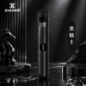 XIAOKE六代電子煙主機｜380mAh｜Type-C 快充｜5–8W 三檔功率｜智慧童鎖｜通用5、6代｜顏色-黑騎士