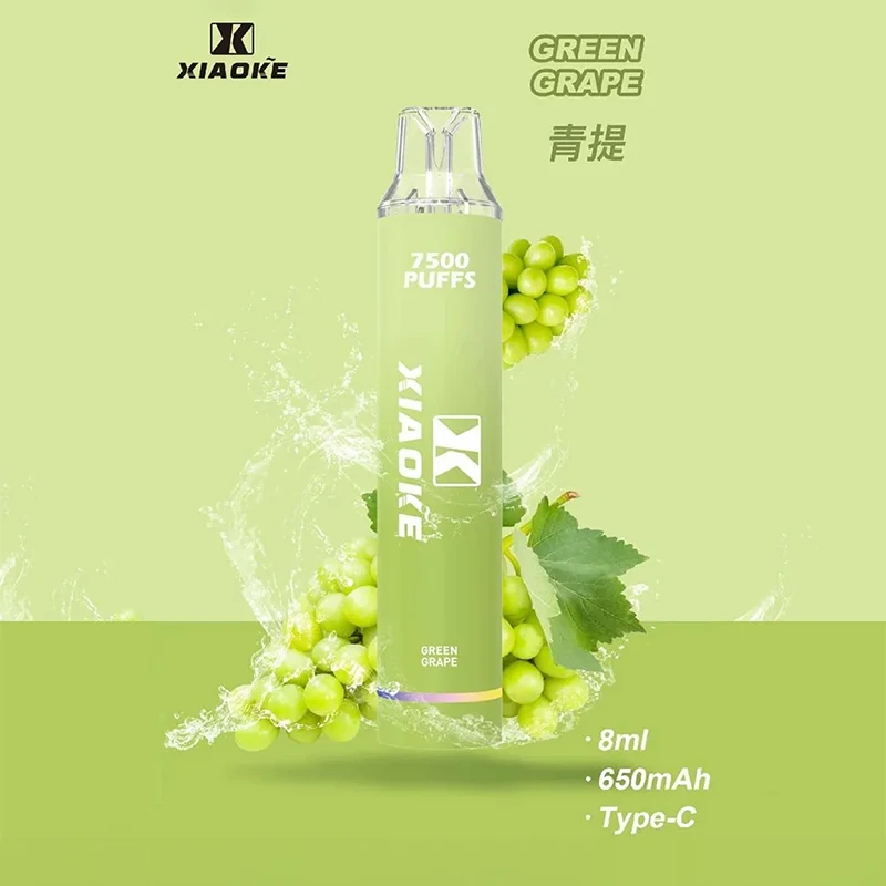 XIAOKE 7500 Puffs｜3%濃度｜青提